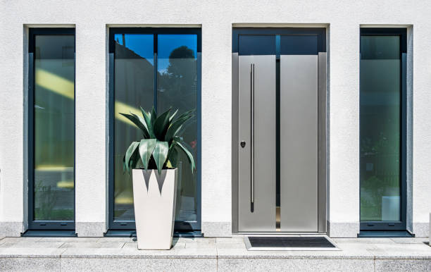 تصویر 2 از درب ضد سرقت لمینت شده با مقاومت بالا در برابر خراش